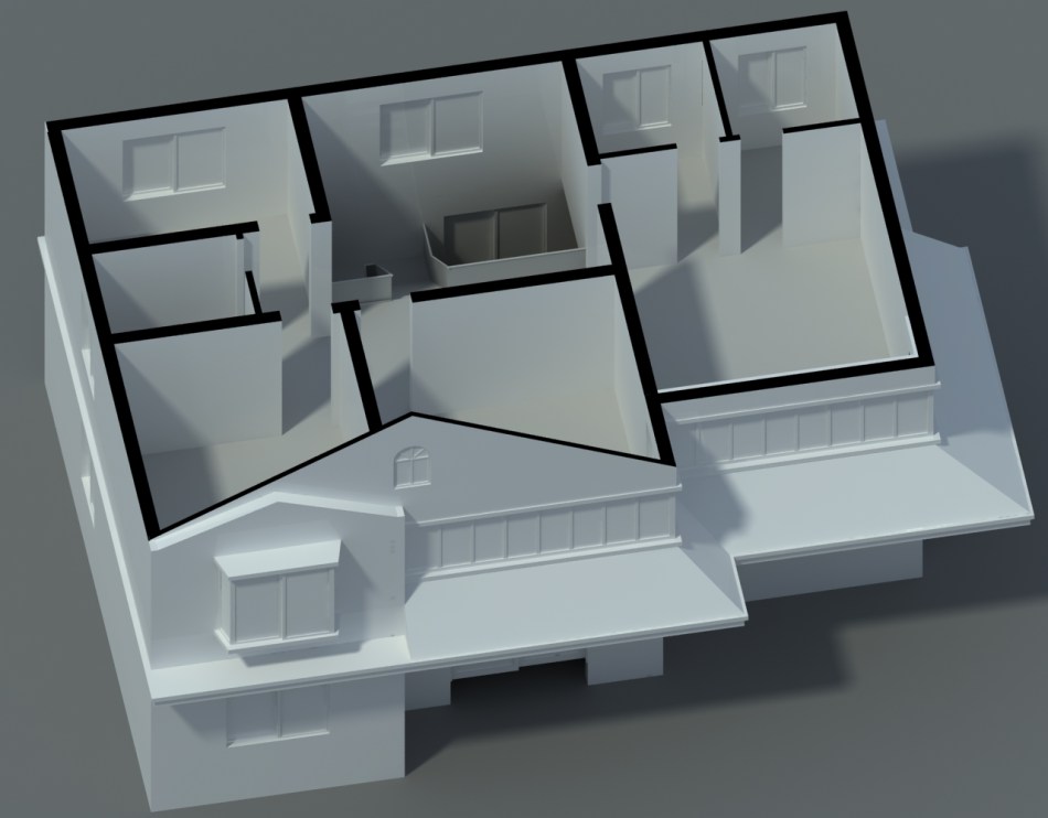 Budget 3D Floor Plan